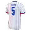 Camiseta KOUNDE #5 Francia Euro 2024 Segunda Equipación - Versión Hincha - camisetasfutbol