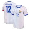 Camiseta KOLO MUANI #12 Francia Euro 2024 Segunda Equipación - Versión Hincha - camisetasfutbol