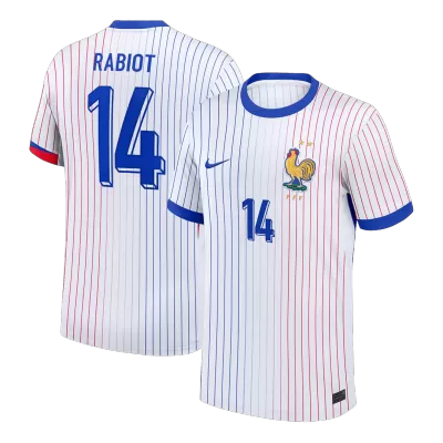 Camiseta RABIOT #14 Francia Euro 2024 Segunda Equipación - Versión Hincha - camisetasfutbol