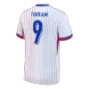 Camiseta THURAM #9 Francia Euro 2024 Segunda Equipación - Versión Hincha - camisetasfutbol