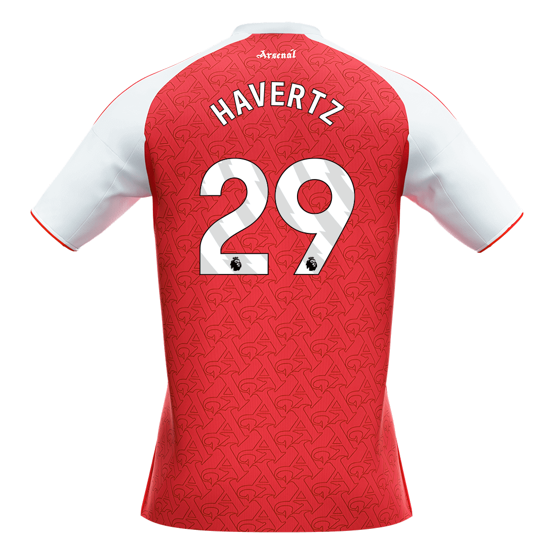 Calidad Premium Camiseta HAVERTZ #29 Arsenal 2025/26 Primera Equipación -Versión Hincha - camisetasfutbol