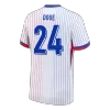 Camiseta DOUE #24 Francia Euro 2024 Segunda Equipación - Versión Hincha - camisetasfutbol