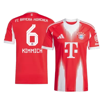 Calidad Premium Camiseta KIMMICH #6 Bayern Munich 2025/26 Primera Equipación -Versión Hincha - camisetasfutbol
