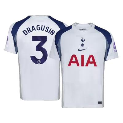 Camiseta DRAGUSIN #3 Tottenham Hotspur 2025/26 Primera Equipación - Versión Hincha - camisetasfutbol