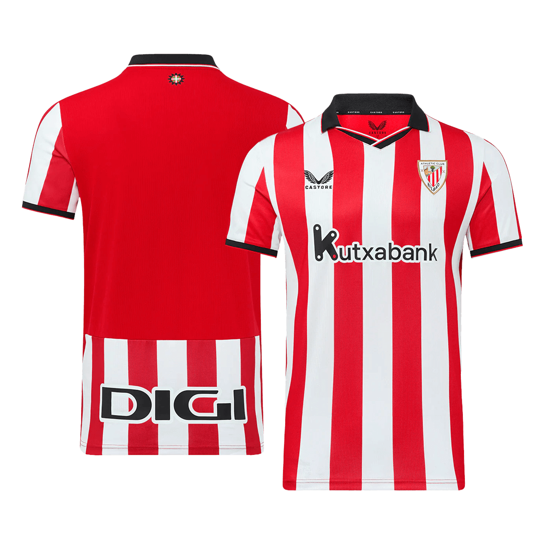 Camiseta Athletic Club de Bilbao 2025/26 Primera Equipación - Versión Hincha - camisetasfutbol