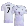 Camiseta MOUNT #7 Manchester United 2025/26 Segunda Equipación - Versión Hincha - camisetasfutbol