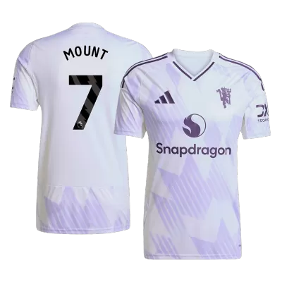 Camiseta MOUNT #7 Manchester United 2025/26 Segunda Equipación - Versión Hincha - camisetasfutbol