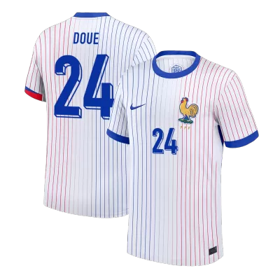Camiseta DOUE #24 Francia Euro 2024 Segunda Equipación - Versión Hincha - camisetasfutbol