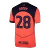 Camiseta ROONY #28 Barcelona 2025/26 Tercera Equipación - Versión Hincha - camisetasfutbol