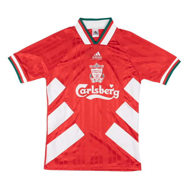 Camiseta Retro 93/95 Liverpool Primera Equipación - camisetasfutbol