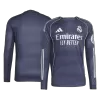 Camiseta versión jugador Manga Larga Real Madrid 2025/26 Segunda Equipación -Versión Jugador - camisetasfutbol