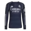 Camiseta versión jugador Manga Larga Real Madrid 2025/26 Segunda Equipación -Versión Jugador - camisetasfutbol