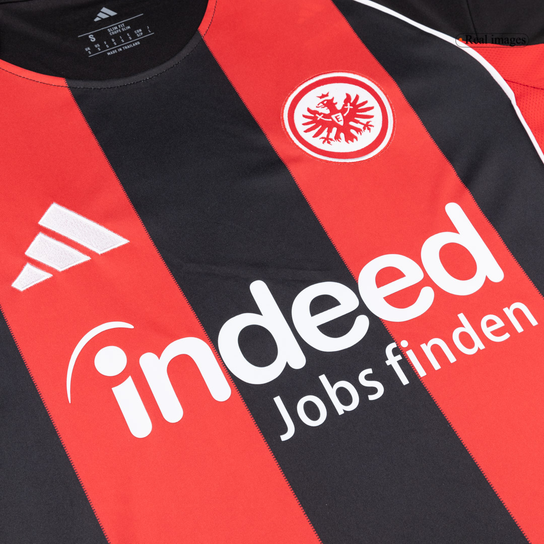 Camiseta Eintracht Frankfurt 2025/26 Primera Equipación - Versión Hincha - camisetasfutbol