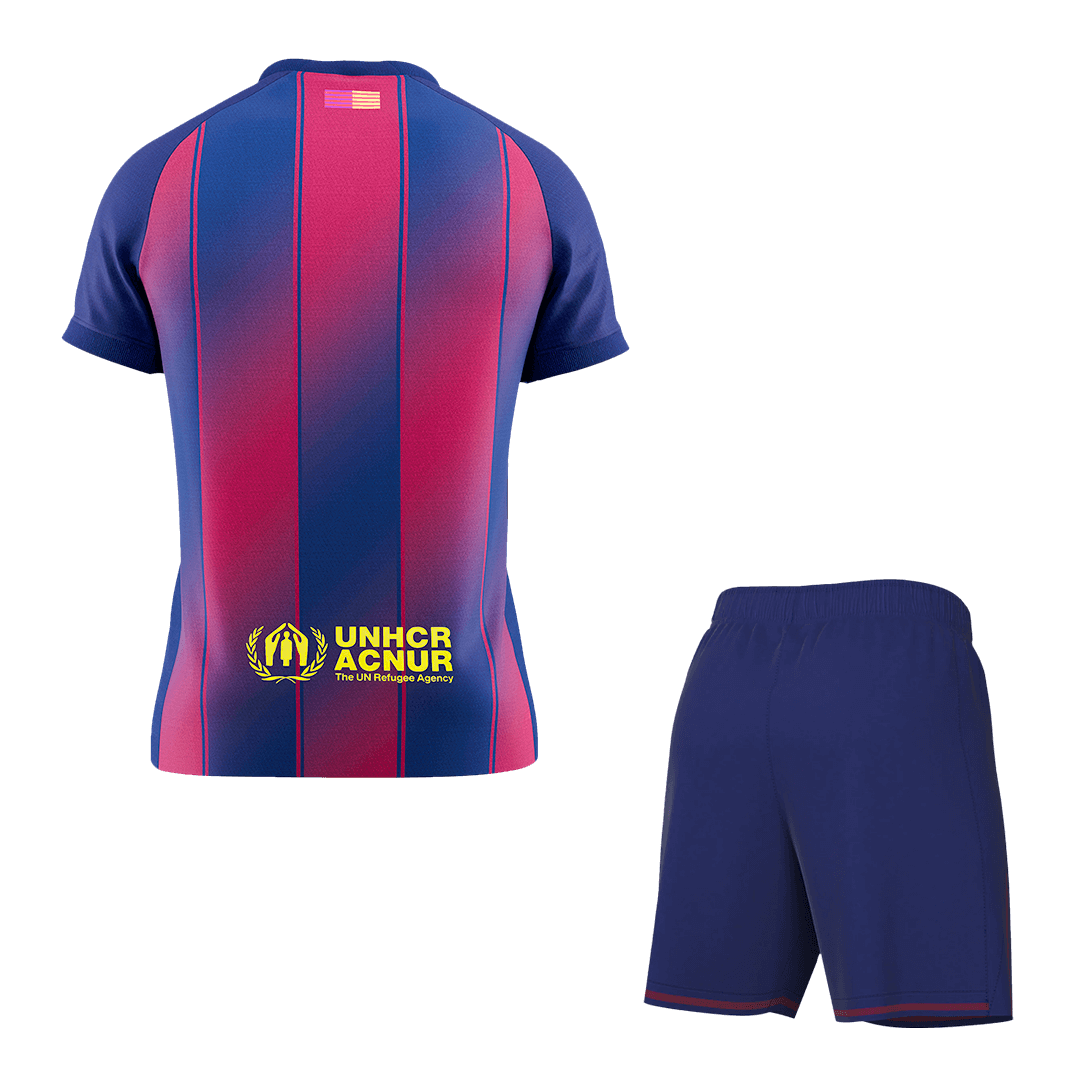 Calidad Premium Conjunto Barcelona 2025/26 Primera Equipación (Camiseta + Pantalón Corto) - camisetasfutbol