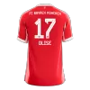 Calidad Premium Camiseta OLISE #17 Bayern Munich 2025/26 Primera Equipación -Versión Hincha - camisetasfutbol
