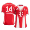 Calidad Premium Camiseta LUIS DÍAZ #14 Bayern Munich 2025/26 Primera Equipación -Versión Hincha - camisetasfutbol