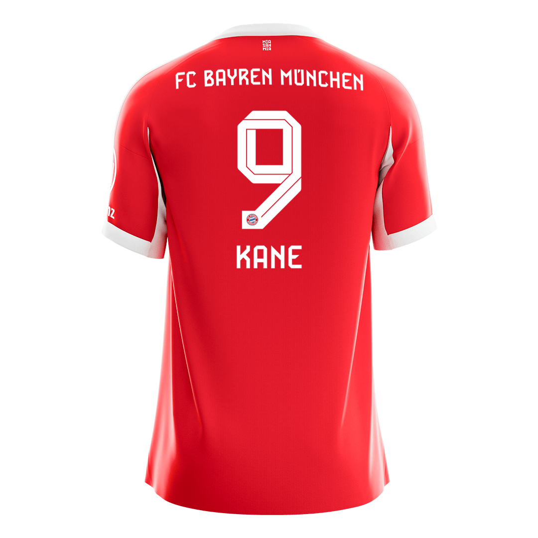 Calidad Premium Camiseta KANE #9 Bayern Munich 2025/26 Primera Equipación -Versión Hincha - camisetasfutbol