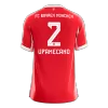 Calidad Premium Camiseta UPAMECANO #2 Bayern Munich 2025/26 Primera Equipación -Versión Hincha - camisetasfutbol