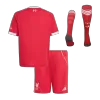 Miniconjunto Completo Liverpool 2025/26 Primera Equipación Niño - camisetasfutbol