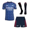 Conjunto Completo Arsenal 2025/26 Segunda Equipación - camisetasfutbol