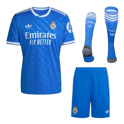Conjunto Completo Real Madrid 2025/26 Tercera Equipación - camisetasfutbol