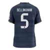 Calidad Premium Camiseta versión jugador BELLINGHAM #5 Real Madrid 2025/26 Segunda Equipación - Versión Jugador - camisetasfutbol