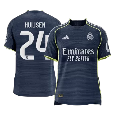 Calidad Premium Camiseta versión jugador HUIJSEN #24 Real Madrid 2025/26 Segunda Equipación - Versión Jugador - camisetasfutbol