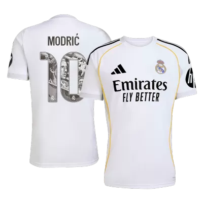 Calidad Premium Camiseta MODRIĆ Special #10 Real Madrid 2025/26 Primera Equipación Especial -Versión Hincha - camisetasfutbol