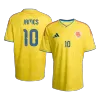 Camiseta JAMES #10 Colombia 2026 Primera Equipación Copa del Mundo - Versión Hincha - camisetasfutbol