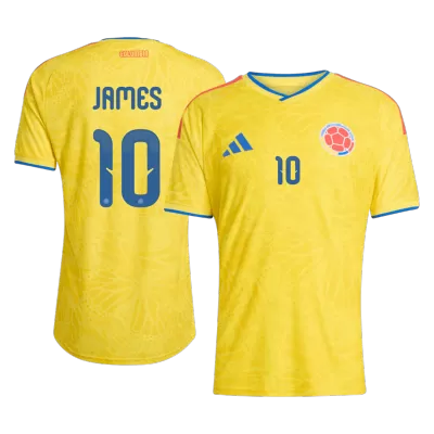 Camiseta versión jugador JAMES #10 Colombia 2026 Primera Equipación Copa del Mundo - Versión Jugador - camisetasfutbol