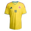 Camiseta JAMES #10 Colombia 2026 Primera Equipación Copa del Mundo - Versión Hincha - camisetasfutbol