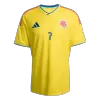 Camiseta LUIS DíAZ #7 Colombia 2026 Primera Equipación Copa del Mundo - Versión Hincha - camisetasfutbol
