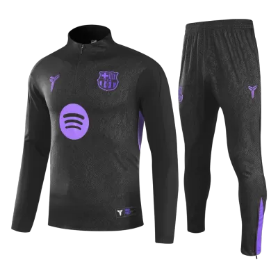 Conjunto Entrenamiento Barcelona 2025/26 Niño (Chándal de Media Cremallera + Pantalón) - camisetasfutbol