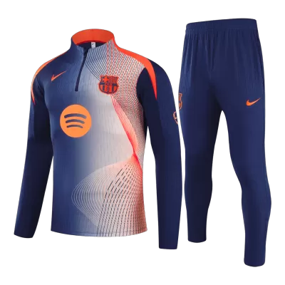 Conjunto Entrenamiento Barcelona 2025/26 Niño (Chándal de Media Cremallera + Pantalón) - camisetasfutbol