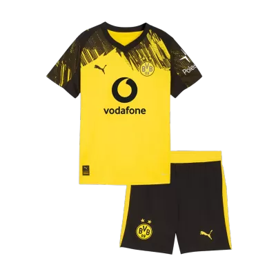 Miniconjunto Borussia Dortmund 2025/26 Primera Equipación Niño - camisetasfutbol