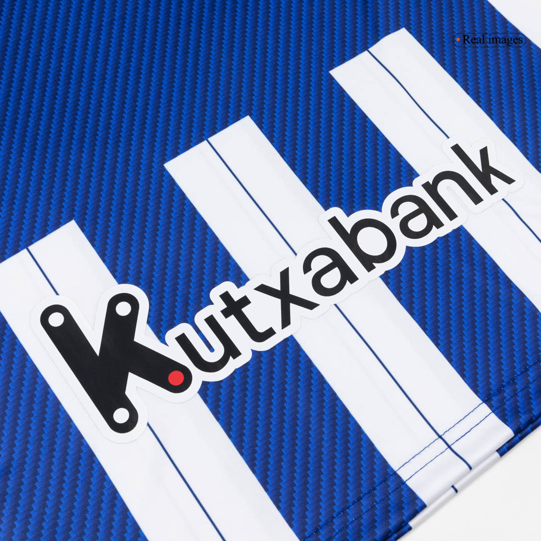Camiseta Real Sociedad 2025/26 Primera Equipación - Versión Hincha - camisetasfutbol