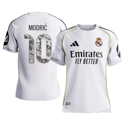 Calidad Premium Camiseta versión jugador MODRIĆ Special #10 Real Madrid 2025/26 Primera Equipación Especial - Versión Jugador - camisetasfutbol