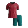 Miniconjunto Portugal 2026 Primera Equipación Copa del Mundo Niño - camisetasfutbol
