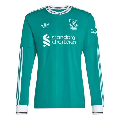 Camiseta Manga Larga Liverpool 2025/26 Tercera Equipación - Versión Hincha - camisetasfutbol