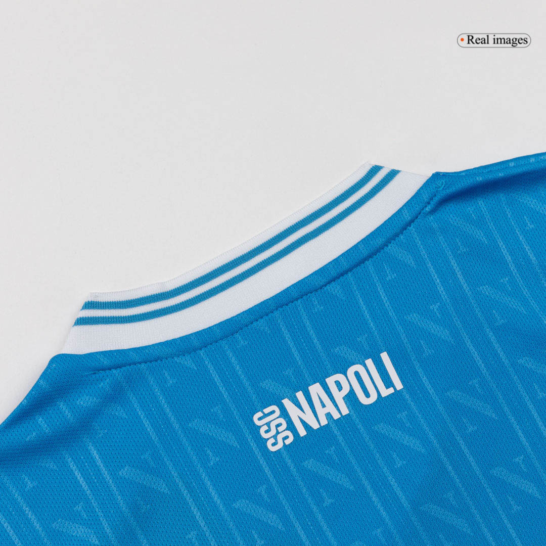 Miniconjunto Completo Napoli 2025/26 Primera Equipación Niño - camisetasfutbol