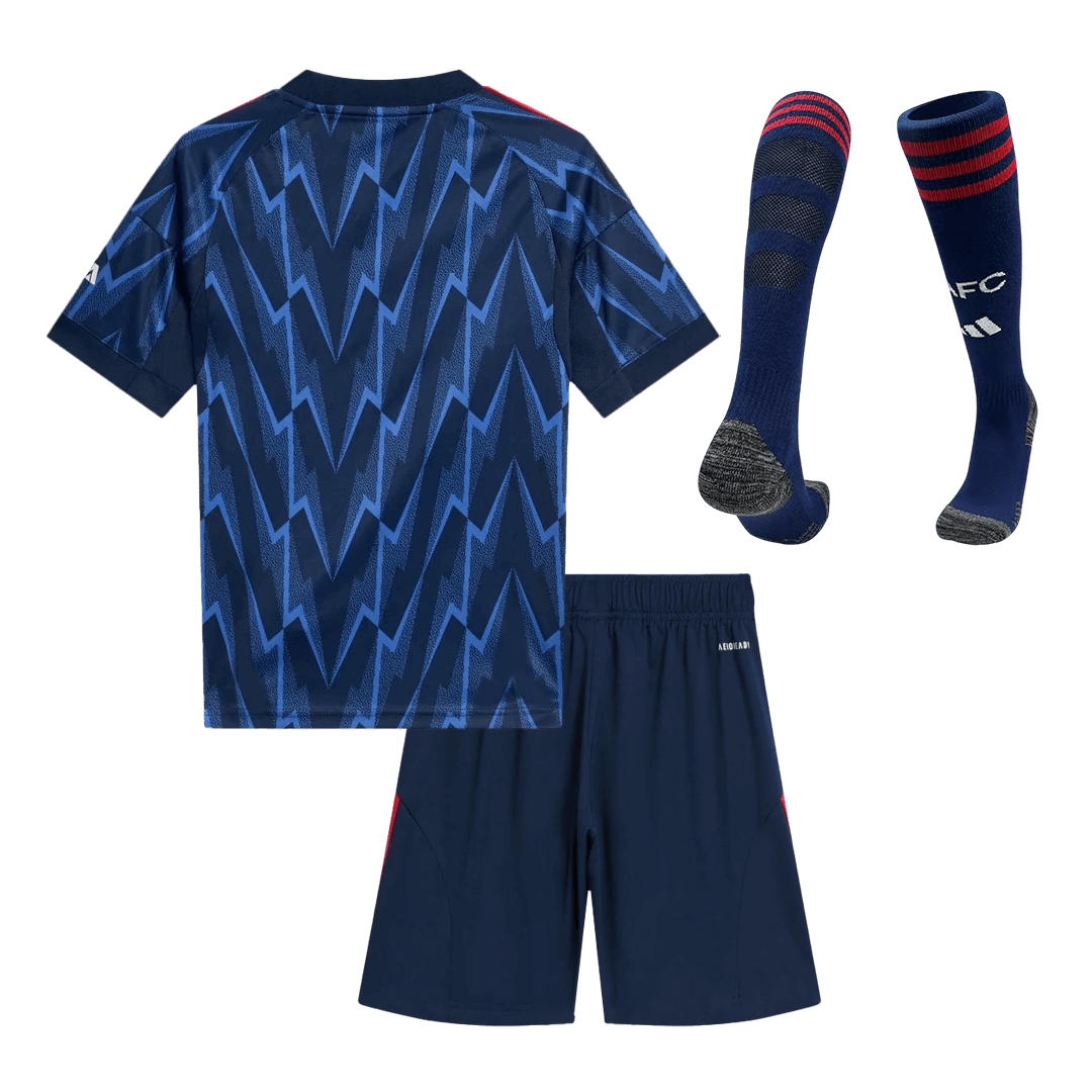Miniconjunto Completo Arsenal 2025/26 Segunda Equipación Niño - camisetasfutbol