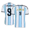 Camiseta versión jugador J.ÁLVAREZ #9 Argentina 2026 Primera Equipación Copa del Mundo - Versión Jugador - camisetasfutbol