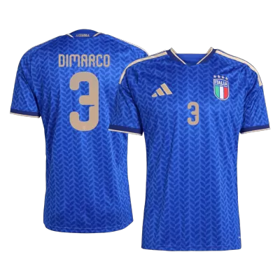 Camiseta DIMARCO #3 Italia 2026 Primera Equipación Copa del Mundo - Versión Hincha - camisetasfutbol
