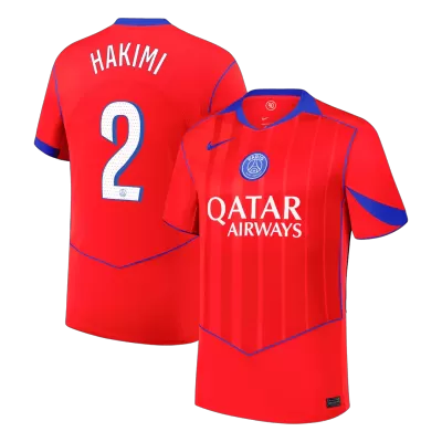 Camiseta HAKIMI #2 PSG 2025/26 Tercera Equipación - Versión Hincha - camisetasfutbol
