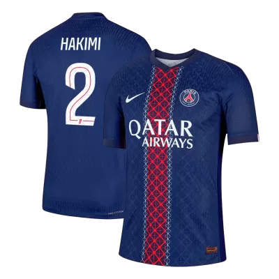 Camiseta versión jugador HAKIMI #2 PSG 2025/26 Primera Equipación - Versión Jugador - camisetasfutbol