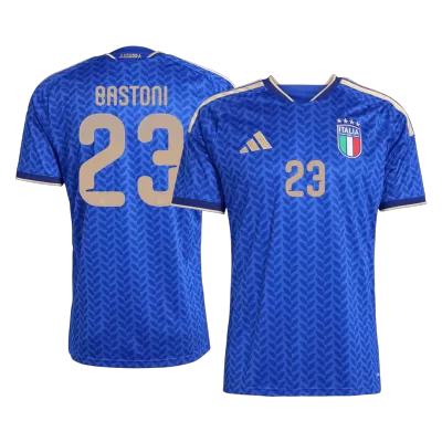 Camiseta BASTONI #23 Italia 2026 Primera Equipación Copa del Mundo - Versión Hincha - camisetasfutbol