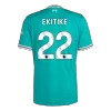 Camiseta EKITIKE #22 Liverpool 2025/26 Tercera Equipación - Versión Hincha - camisetasfutbol