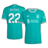 Camiseta EKITIKE #22 Liverpool 2025/26 Tercera Equipación - Versión Hincha - camisetasfutbol
