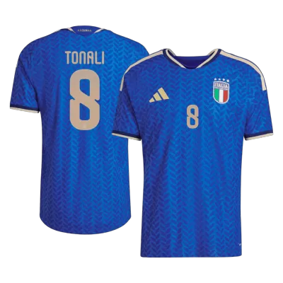 Camiseta versión jugador TONALI #8 Italia 2026 Primera Equipación Copa del Mundo - Versión Jugador - camisetasfutbol