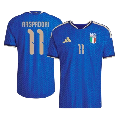 Camiseta versión jugador RASPADORI #11 Italia 2026 Primera Equipación Copa del Mundo - Versión Jugador - camisetasfutbol